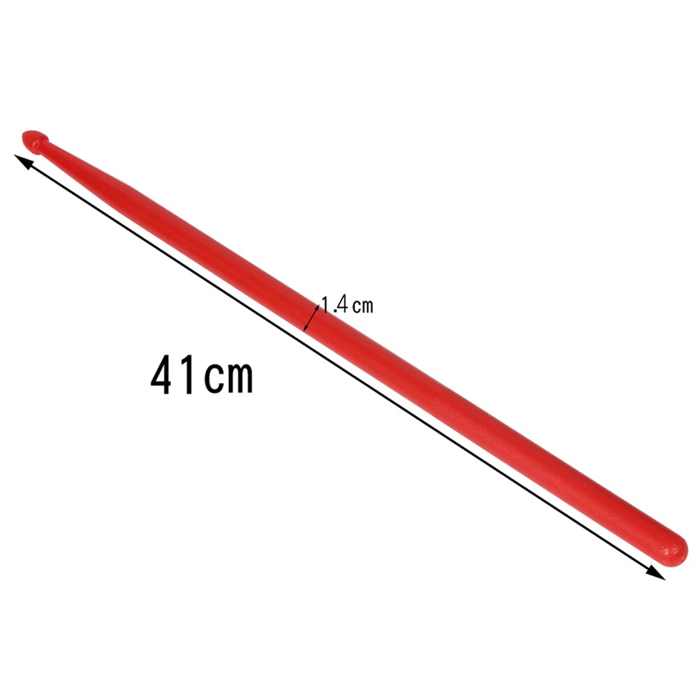 1 paire multicolore ABS pilon léger tambour bâton tambour partie