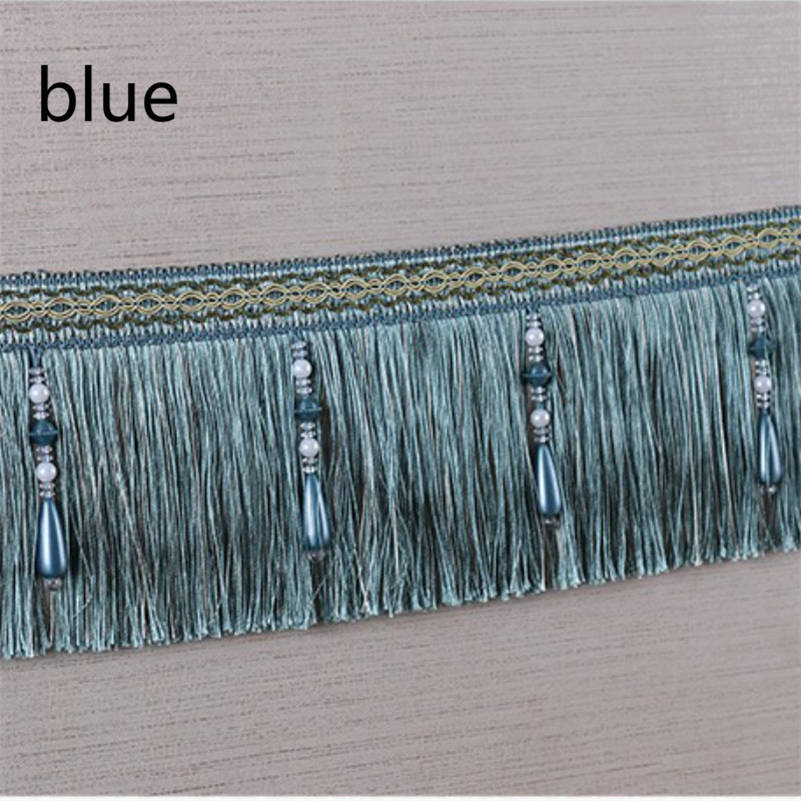 Luxury Exquisite Beaded Tassel Trim Fringe Braid Trimming Wedding Upholstery Fabric Ribbon Sewing: 5