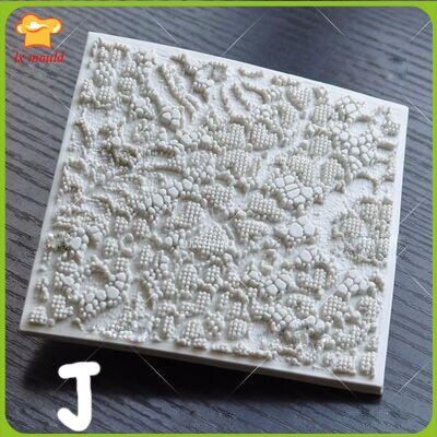 Textur designs spitze silikon form für kuchen dekorieren zucker paste formen: G