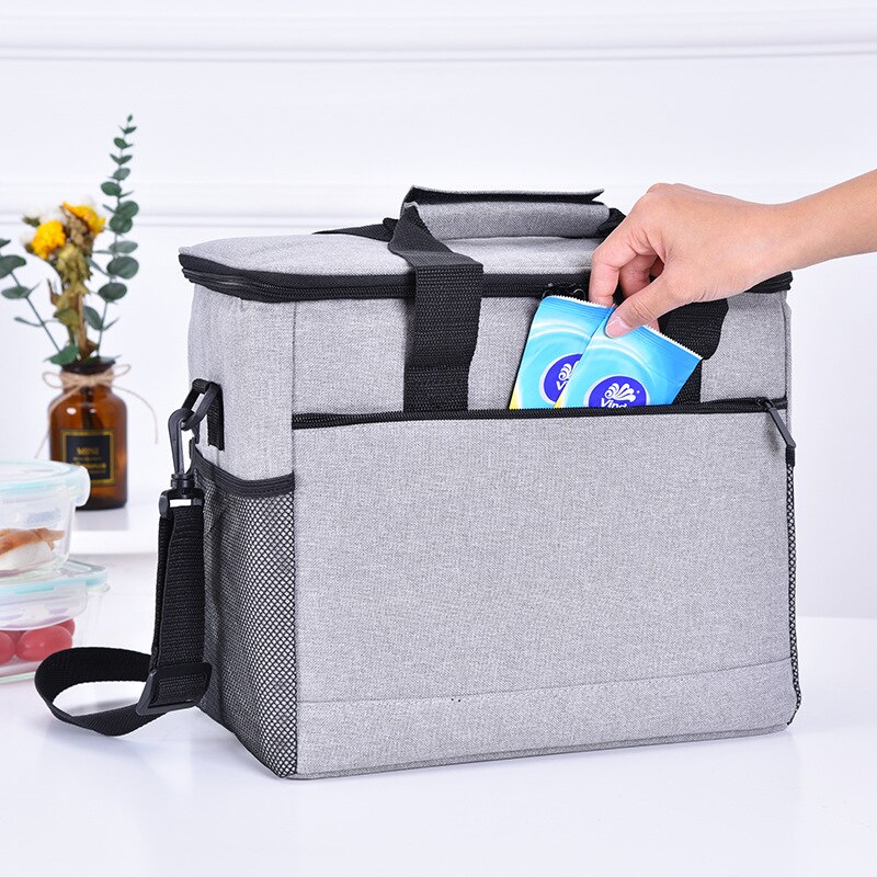 Nuova borsa isolante borsa isolante impermeabile di grande capacità per conservazione fresca borsa per ghiaccio fresca borsa per picnic all'aperto