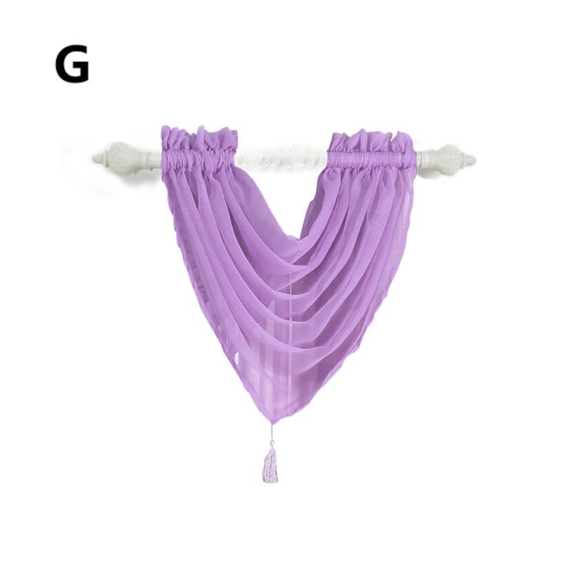 Voile Curtain Swags All Colours Pelmet Valance Net Curtains Voile Swag t1226: G
