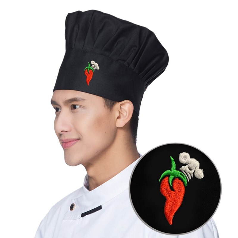 Chef Kitchen Hat Unisex Men Women Chef Waiter Uniform Cap Cooking Bakery BBQ Grill Restaurant Cook Work Hat Chef Cap Hat