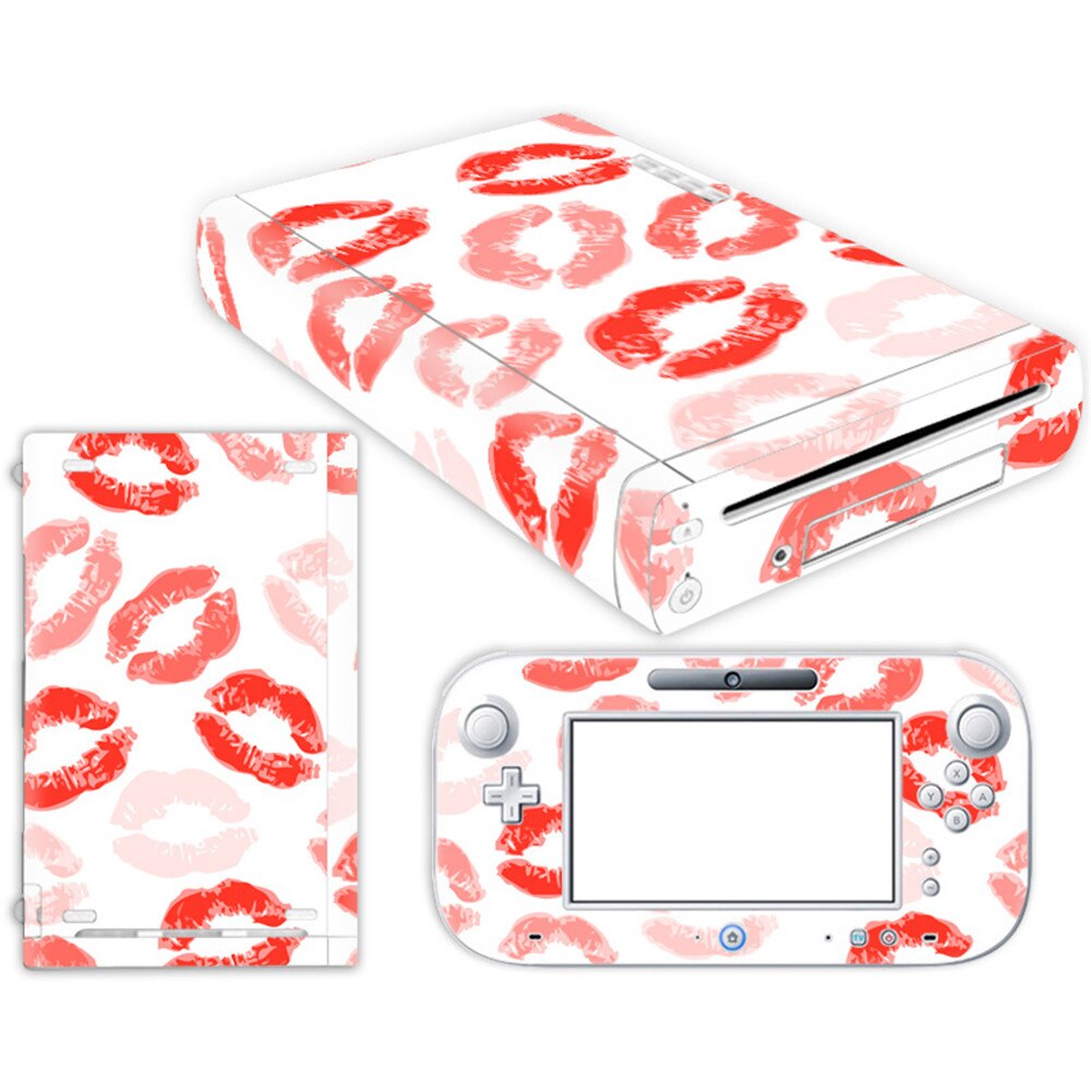 Vinyl Skin Sticker for Wii U Console and Controller