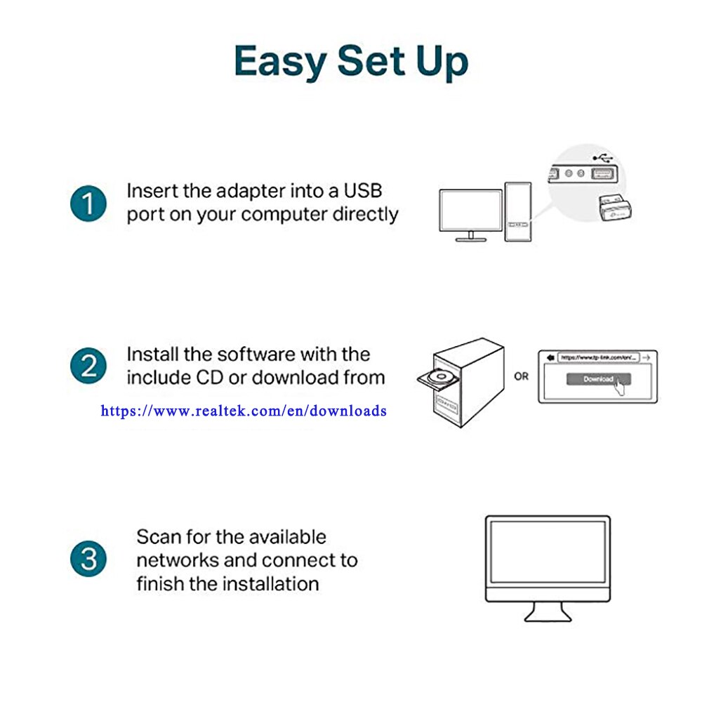 Mais recente placa de rede usb 2.0 wi fi sem fio adaptador rede lan cartão 150 mbps 802.11 n/g/b mt7601/rtl8188eu adaptador para pc desktop