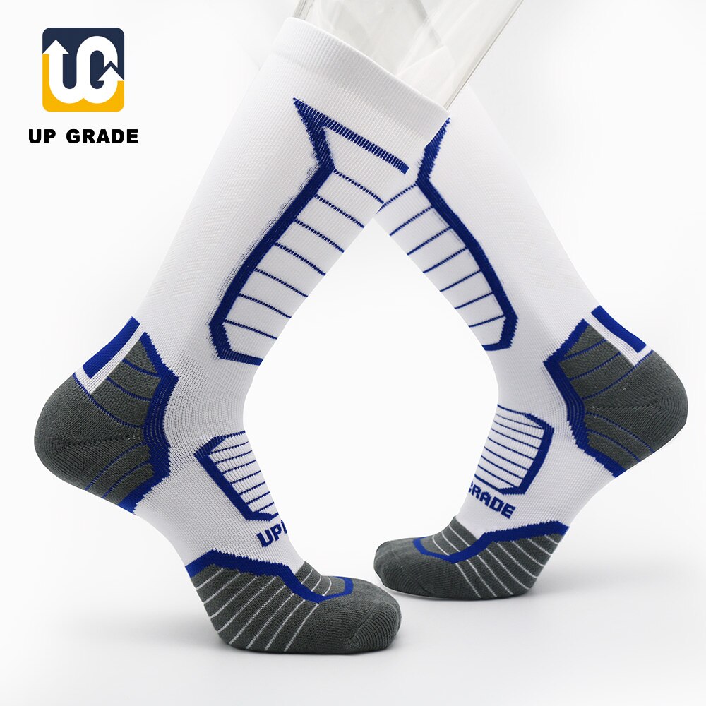 UG 1 paare/los Knie-Hohe Männer Dame Radfahren Reiten Socken Atmungsaktive draussen Sport Lauf Socken Camping Radfahren calcetines ciclismo