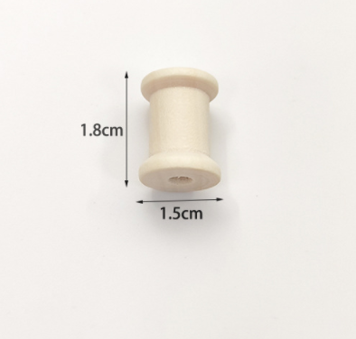5/10pcs Wooden Bobbins Empty Thread Spools For Twine Wire Ribbons Reel Spool Sewing Accessories Tools DIY Wood Crafts: plum