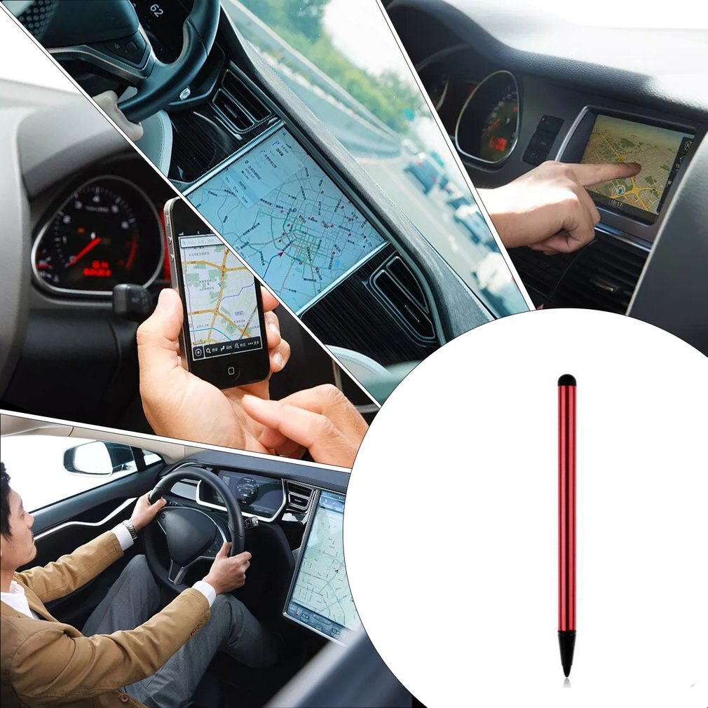 Robuster und leichter universeller touchpen für mobiltelefone mit navigationssystem, kapazitiven und resistiven bildschirmen