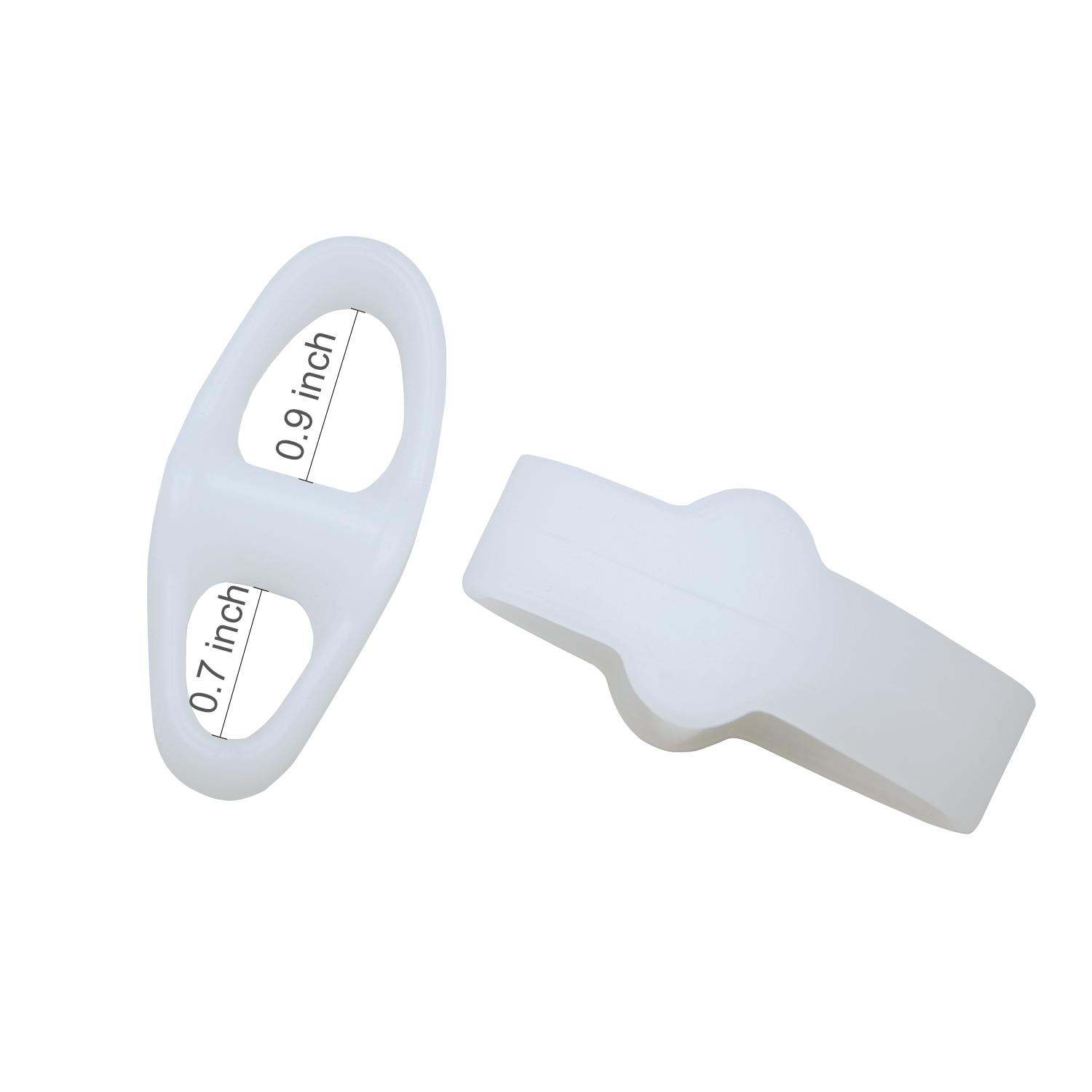 2 stk af forskellige typer finger- og tåbeskyttere fod fødder pleje smertestillende gel tube indlægssåler tå korrigerere majs blærer callus