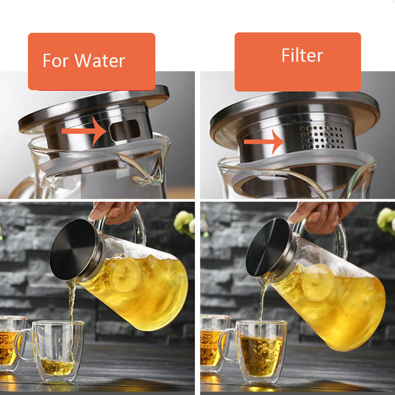 Waterkokers Glas Thee Waterkokers Keukengerei 1800 ml Kookgerei