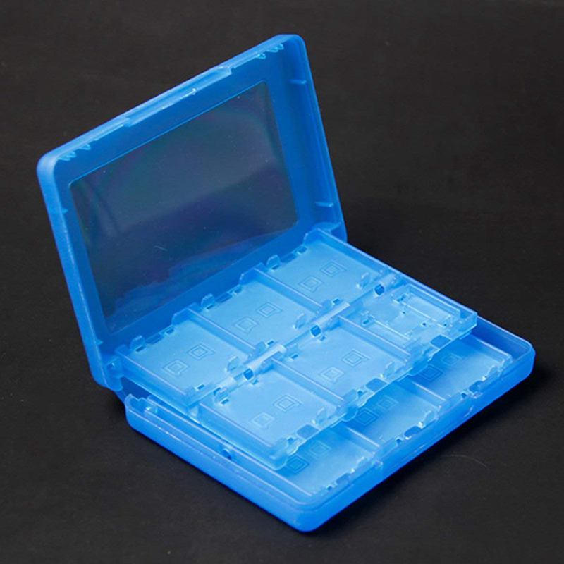 28 In 1 Game Card Case Houder Cartridge Box Voor Nintendo Ds 3DS Xl Ll Dsi Mt , Blauw