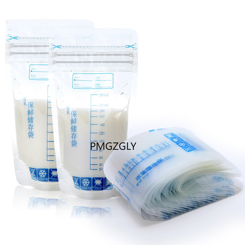 30pcs Breast Milk Storage Freezer Bag Disposable Labels Safe Baby Food Storage Feeding Baby Food Storage