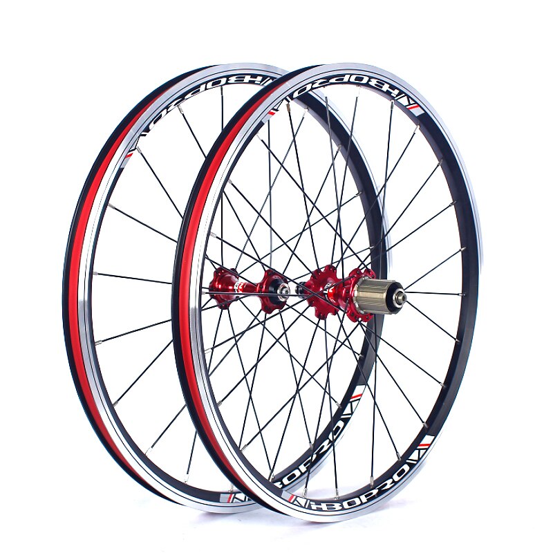 Juego de ruedas de bicicleta de 20 pulgadas Novatec A271/F372SB V, freno 451 406, 4 rodamientos, 7-11 velocidades, 20 24H, ruedas plegables de aleación de aluminio con QR