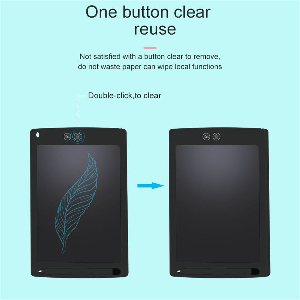 8.5 Inch Lcd Schrijven Tablet-Elektronische Schrijfbord Doodle Board Tekentafel Smart Lock Functie Flexibele Vloeibare Kristallen Film