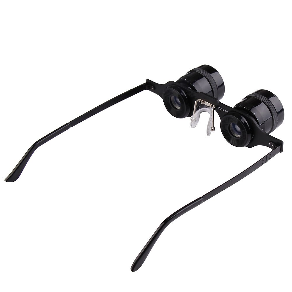 1Pcs Vissen Bril 10X34 Vergrootglas Bril Stijl Outdoor Vissen Optics Verrekijker Telescoop Ultralight Verrekijker Telescoop