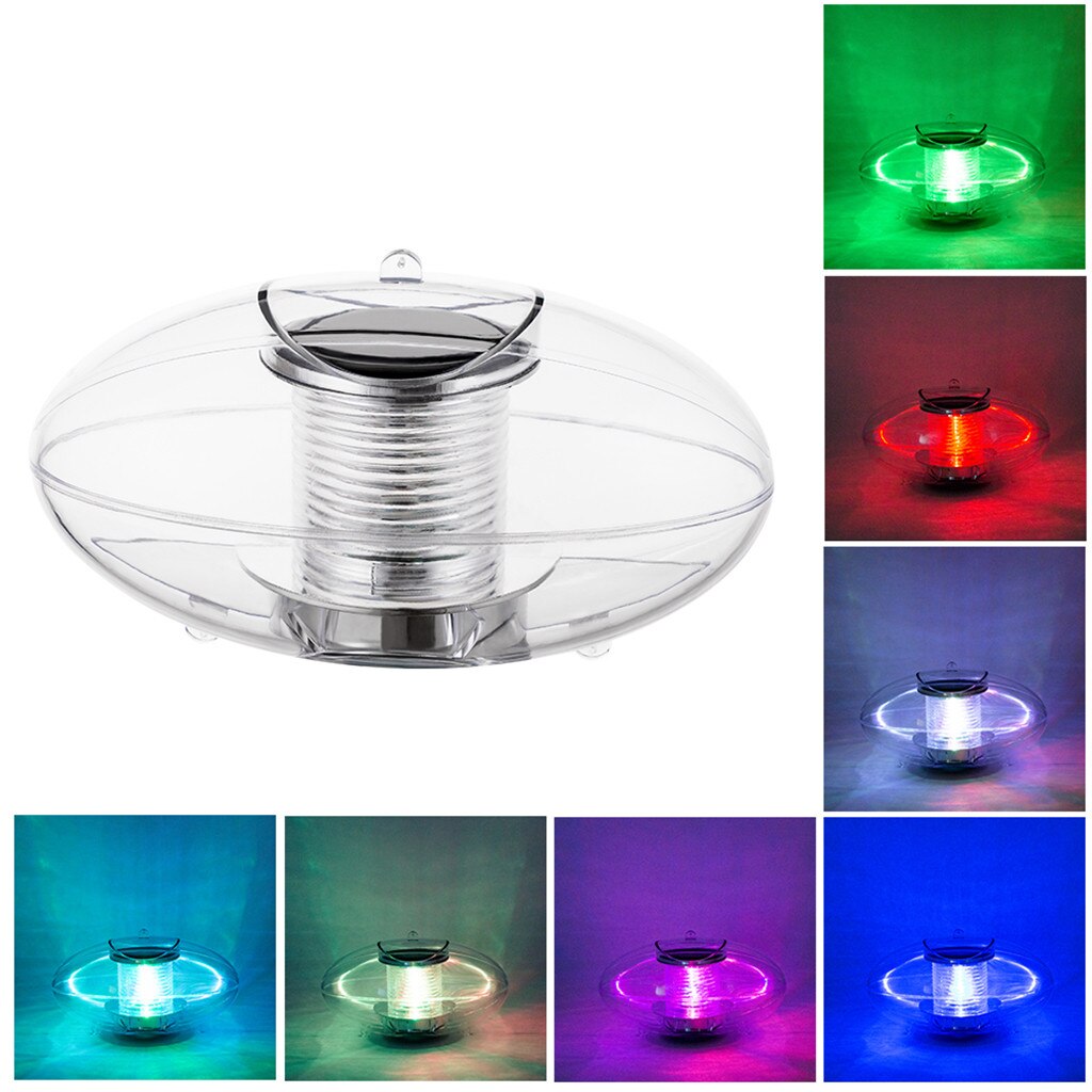 Floating Underwater LED Disco Light Glow Show Swimming Pool Pond Tub Spa Lamp Waterproof Outdoor Party Decorations#30