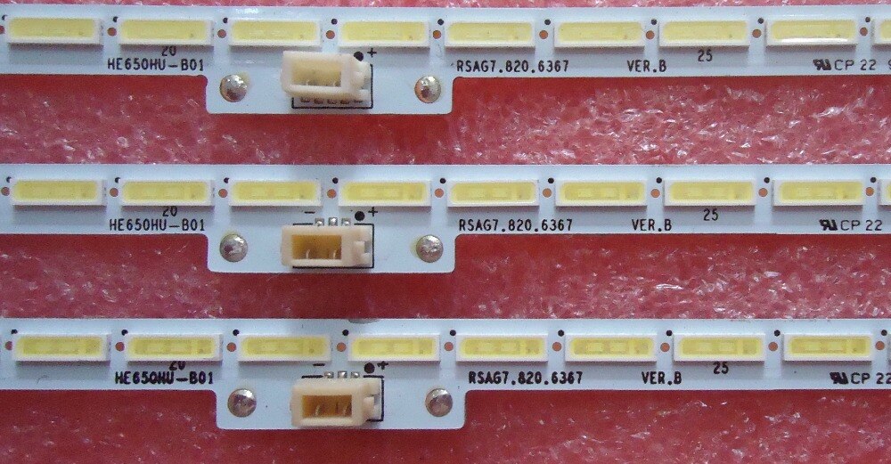 Kit Tiras Led Compatibles Con: Hisense 50h7gb1 (10pzs) | Meses Sin Interés - Foto 9