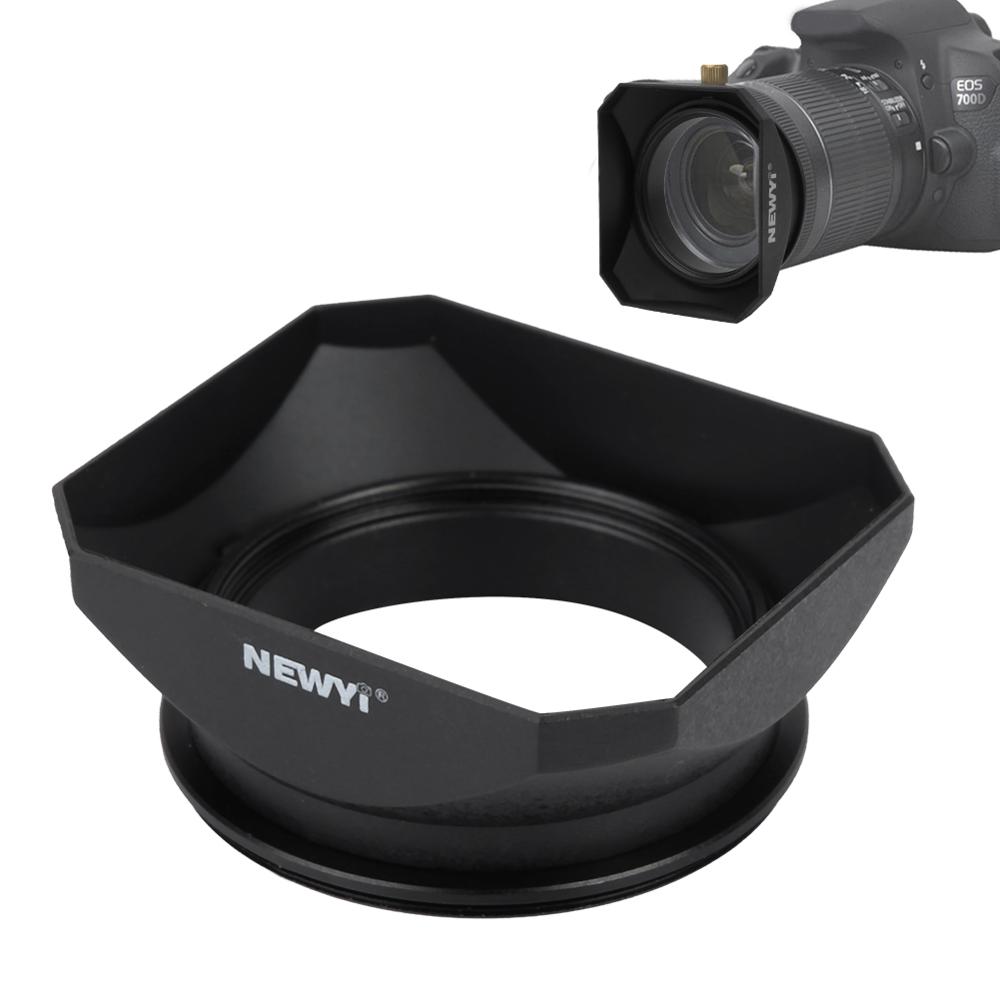 NEWYI – accessoire de pare-soleil carré pour caméscope DV, filtre d&#39;objectif de caméra vidéo numérique 37/39/40.5/43/49/52/55/58mm