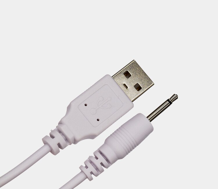 1m USB to 2.5mm Mono Audio Cable Replacement USB 2.0 to DC 2.5mm 2A Fast Charging Power Cable