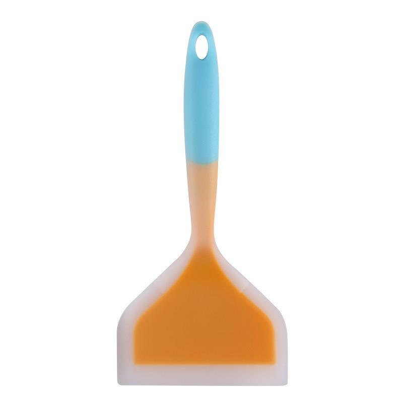 1PC Silicone Cooking Turner Pancake Shovel Non-Stick Beef Meat Wide Pizza Spatula Kitchen Scraper Food Lifters Kitchen Gadgets: 3
