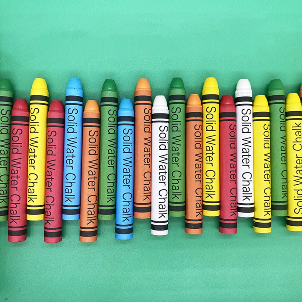 20Pcs Pastel Pencils Crayons Drawing Set Thicker Refill Pastel Colour Pen Chalk Pastelli Kids School Stationery