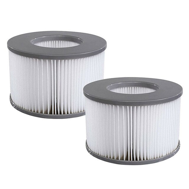 Filtro y cartucho para jacuzzi Mspa, cubierta protectora de malla, colador, accesorios para Spa y piscina, 2 unids/set por juego: 2pcs filter