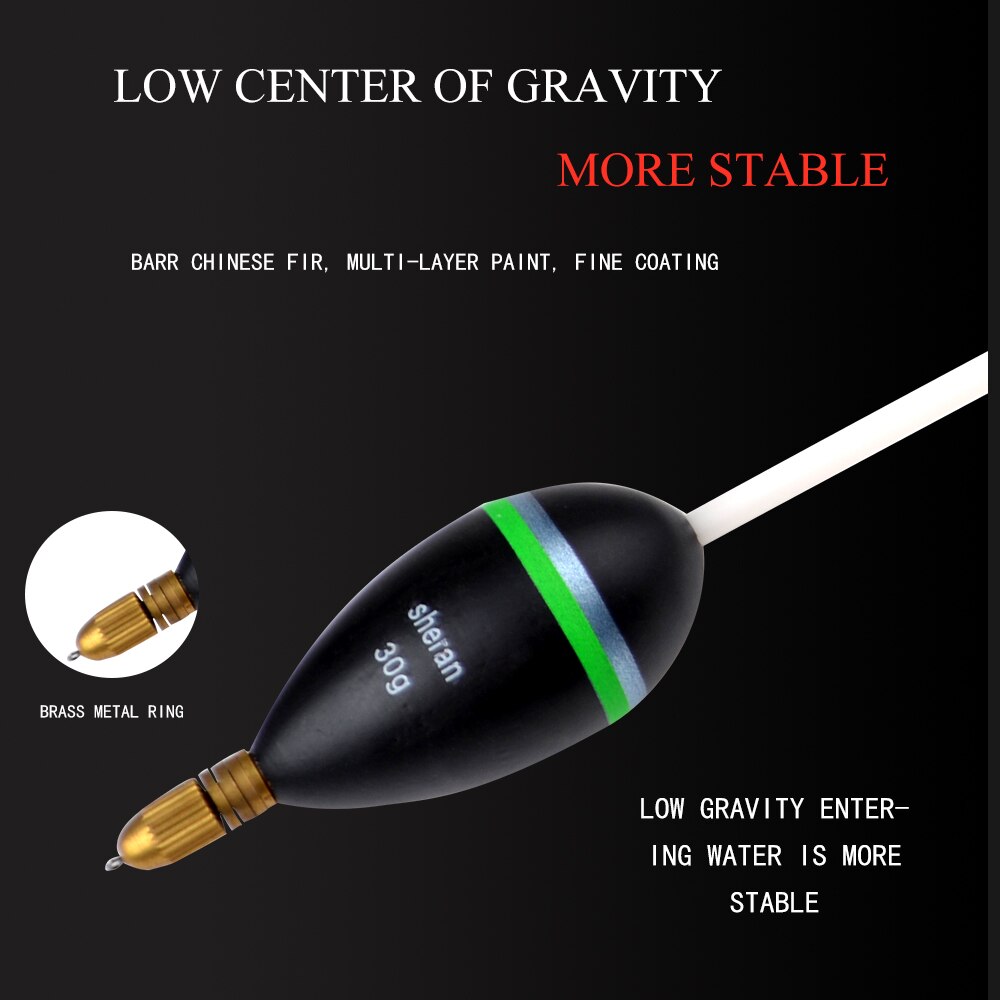 Vis Koning Visserijvlotter 15g20g25g30g Bobber Kurk Drijvende Float Hout 25-28.5Cm Verticale Boei Pesca Zee Visgerei