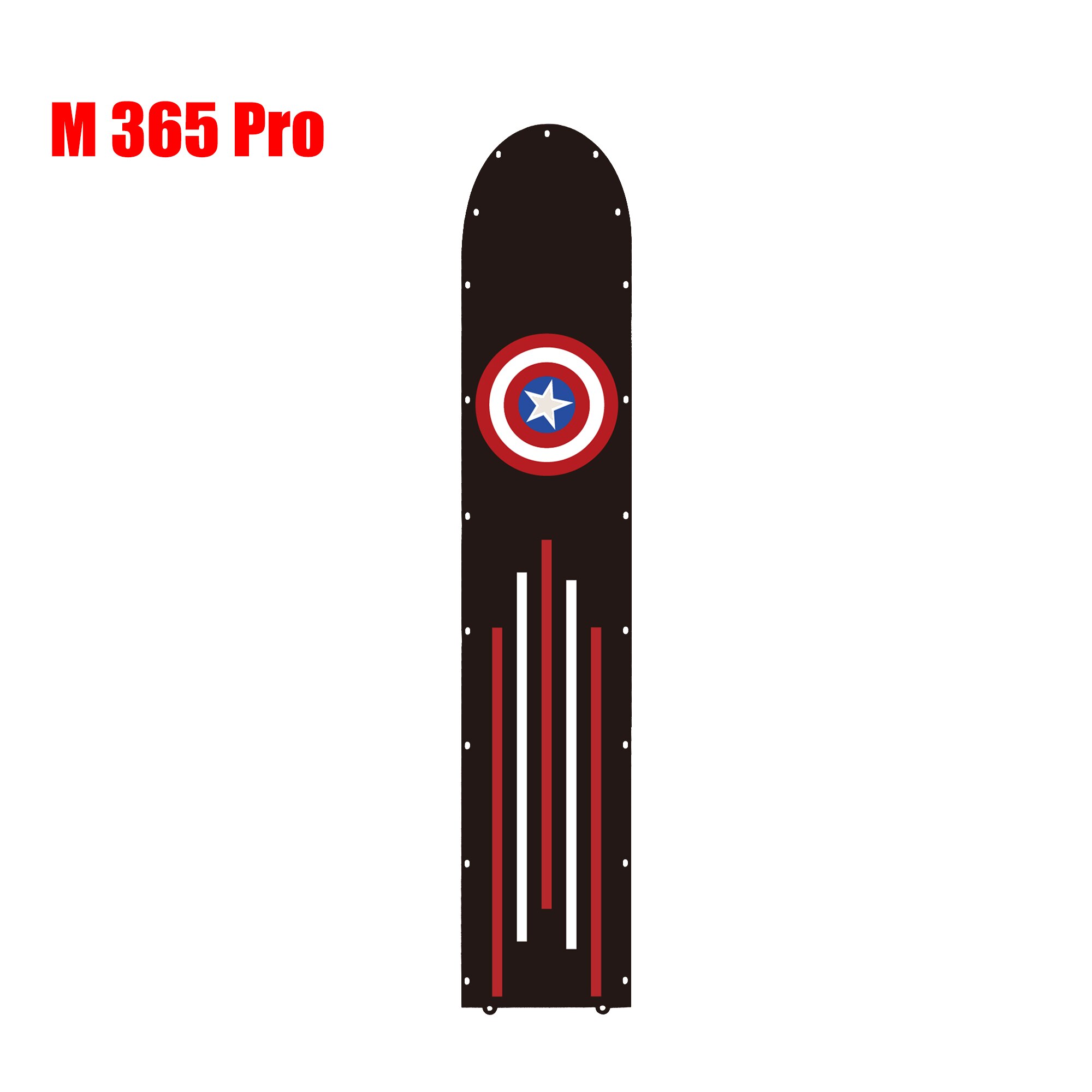 For Xiaomi M365 Pro Electric Scooter Battery Stainless Steel Floor Waterproof Cover Colorful Inkjet Chassis Armor Accessories: 12