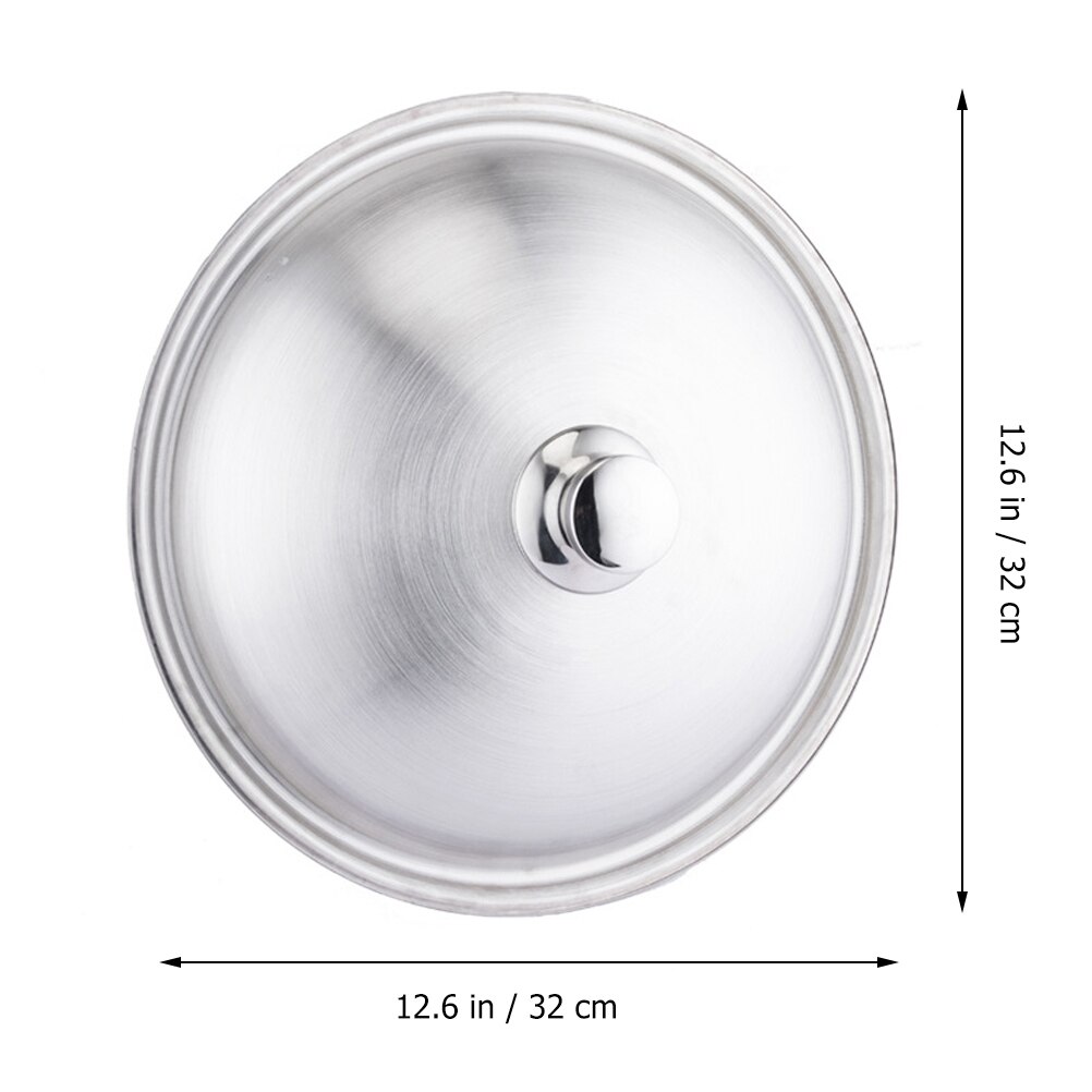 Stainless Steel Pot Lids Multi-functional Pot Cover Practical Pot Cover