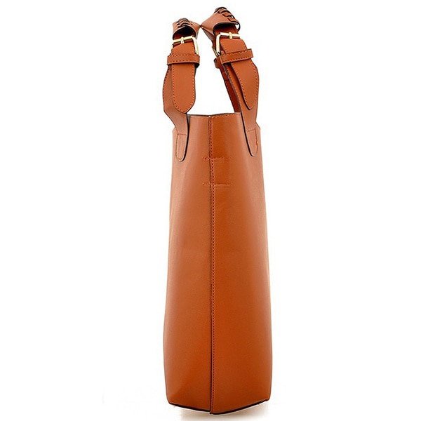 Grote leren schoudertas voor dames, handtas, pu-portemonnee, hobo-tas