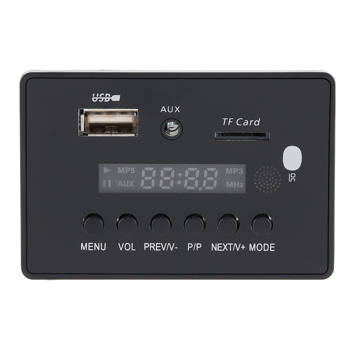 VTF-0025BT V1.0 12V DTS Lossless Video Player Decoder Plastic+ PCB Support USB TF AUX FM Radio Fit for MP3 / MP4 / MP5