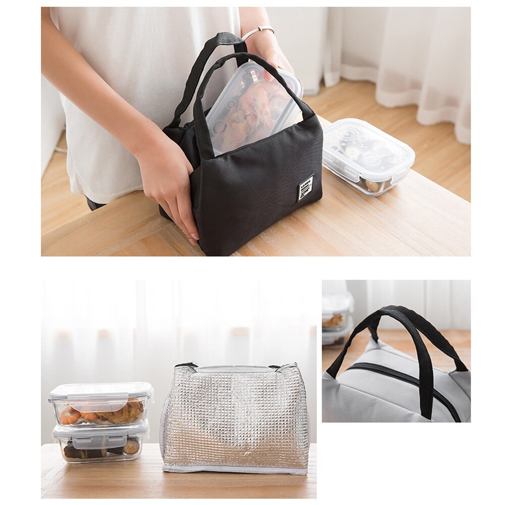 Insulated Lunch Bags For Women Kids Men Food Bag Box Tote Thermal Cooler Food Lunch Bags Waterproof Lunch Cases #5