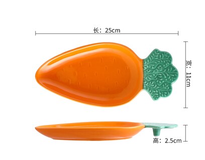 1 stk kæmpe sød avocado form keramisk frugtsalat tallerken snack skål ris suppe skål bordservice forsyninger 6.5 tommer wf: Radise-a