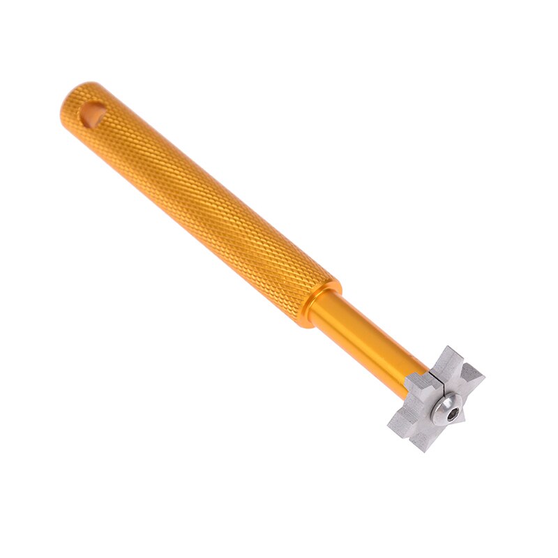 Golf Club Affûteuse Tête Forte Cale Alliage Coin Accessoires De Golf Club de Golf Rainurage Outil D'affûtage: YELLOW