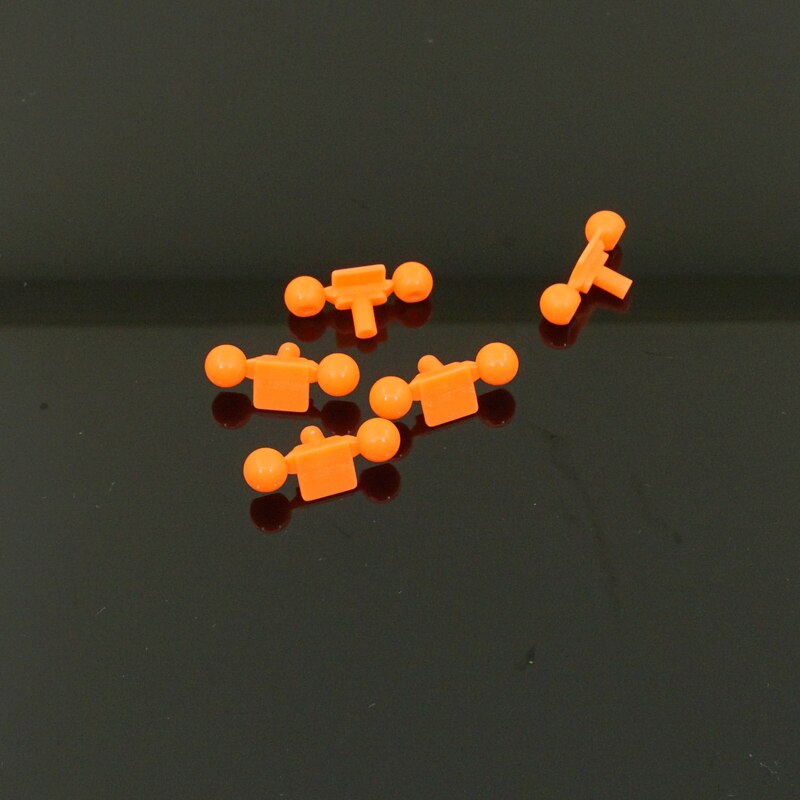 MINI 4WD self-made tamiya parts plastic ballcaps 13 color 10 pcs price MJ MODEL: Orange