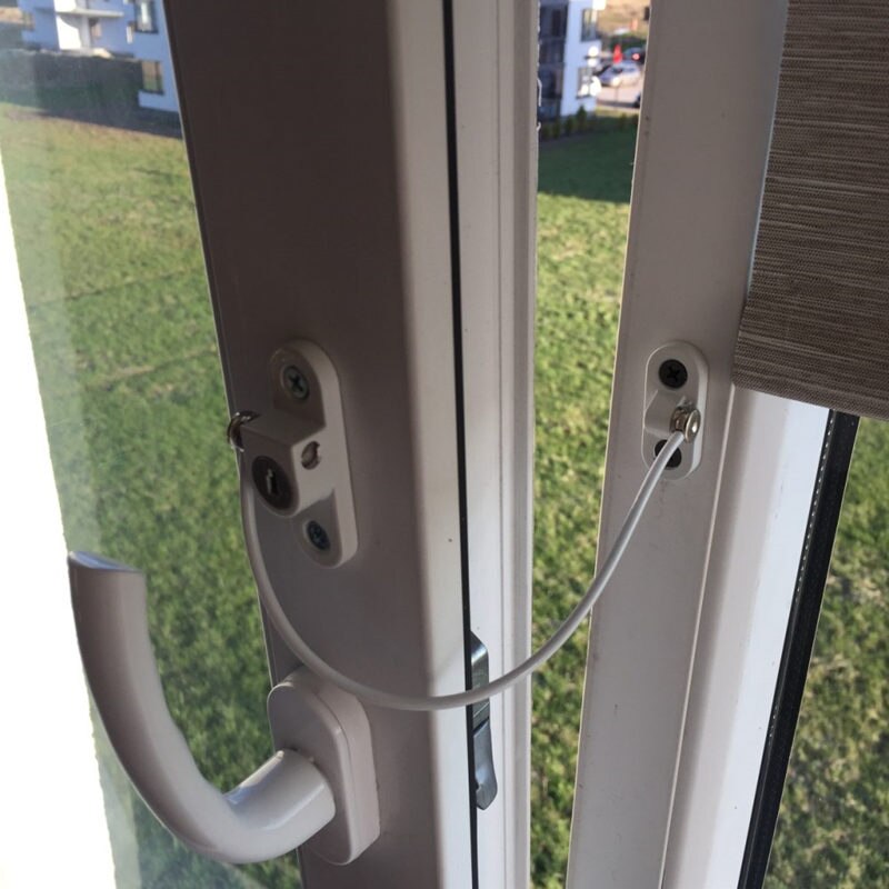 Limitador Apertura Puerta Patio 335mm Restrictor De Apertura Para
