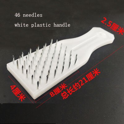 Escalador de pescado Manual de XMT-HOME, herramientas de cocina de plástico, limpiador de cuchillos, pinzas para limpieza de pescado, 1 ud.: white small
