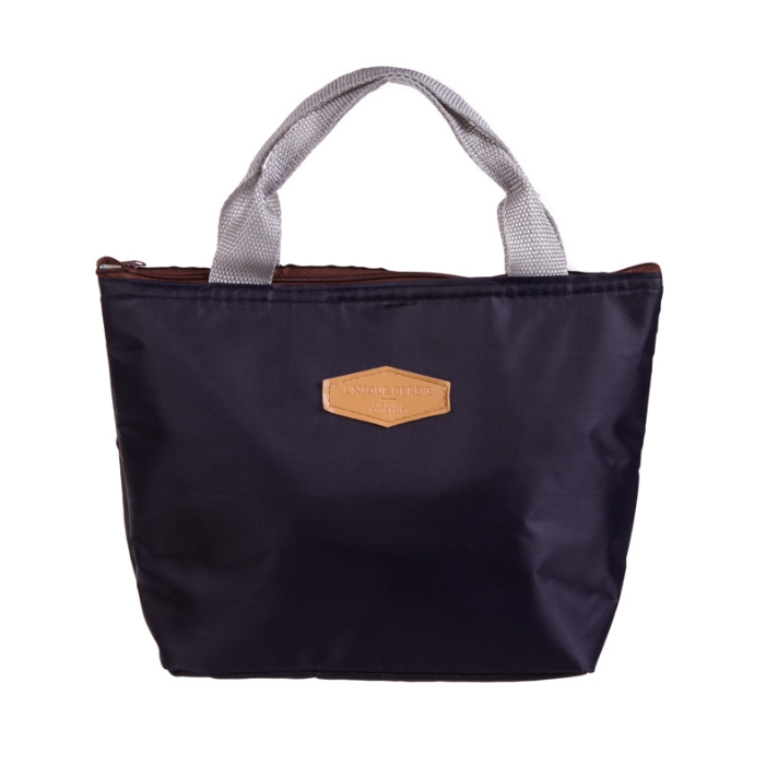 Portable Insulated Lunch Box, Cold Food Cooler, Thermal Bag, Insulated Lunch Box, Picnic Handbag, Cooler bag, Solid Color