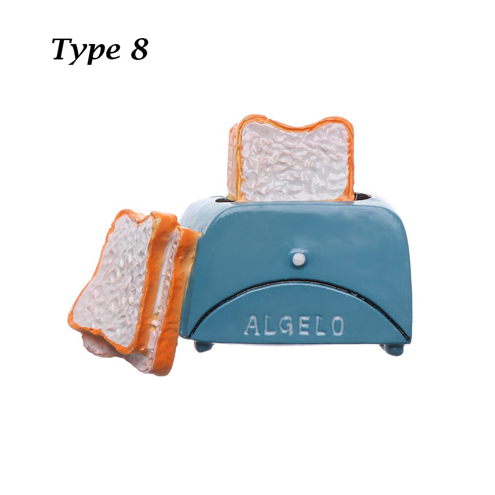 3D Resin Fridge Magnet Cartoon Food Shape Refrigerator Ornament Kitchen Tools White Board Accessories Home Decoration: 8