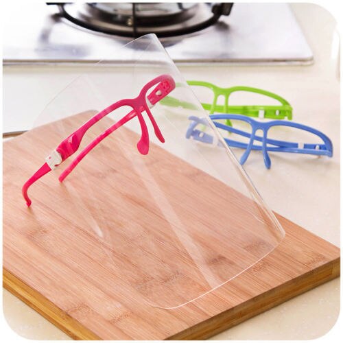 Keuken Koken Anti-Olie Splash Clear Gezichtsmasker Shield Protector