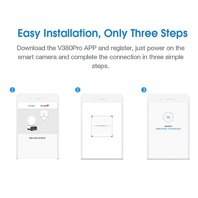 Smart Baby Monitor Camera with HD Video Audio Cry Detection Motion Detection 2-Way Voice Appease Baby