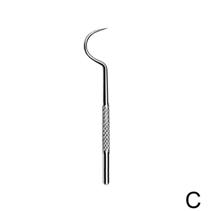 Roestvrij Staal Tandenstoker Met Aluminium Metalen Tandenstoker Houder Draagbare Outdoor Tooth Pick Dispenser Mondhygiëne Care Apparatuur: Ivoor