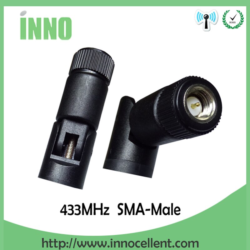 433Mhz Antenna LORA PBX 5dbi SMA Male Connector 433 IOT Directional Antena Rubber Aerial Wireless Repeater Lorawan antenne 433m