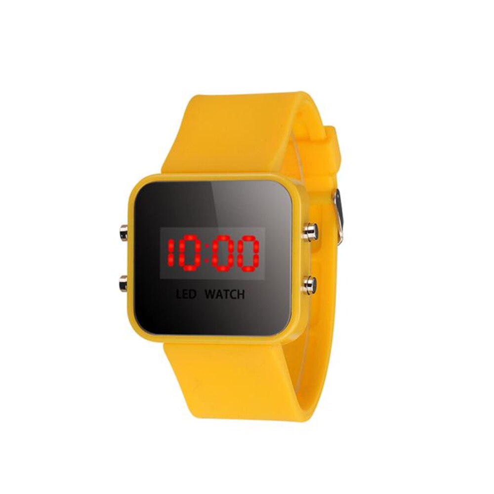 Children Kids Girl Boy Watch LED Screen Digital Silicone Strap Watch Sport Wrist Watch Wristwatch