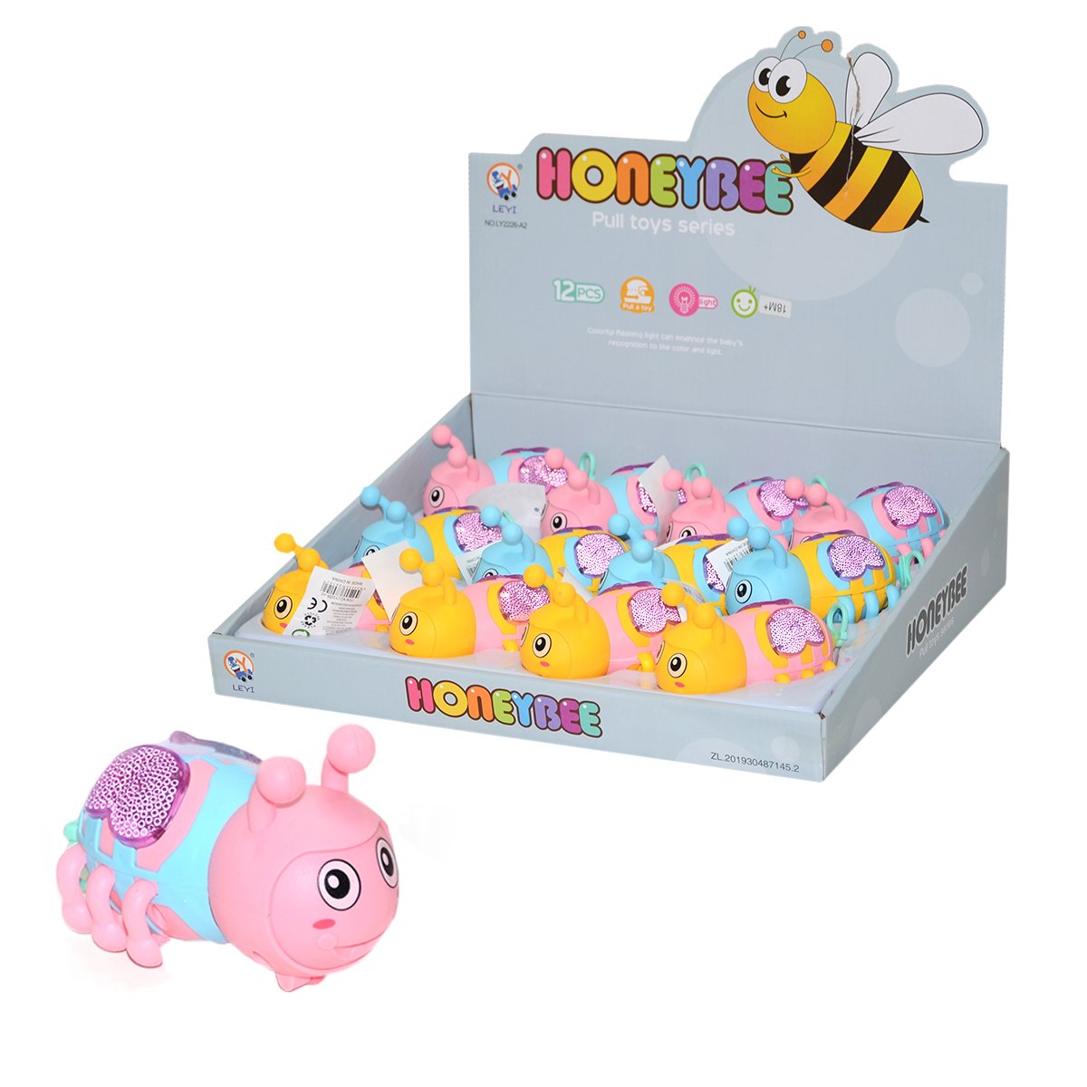 LY2226-A2 Battery Operated Light Pull Bee