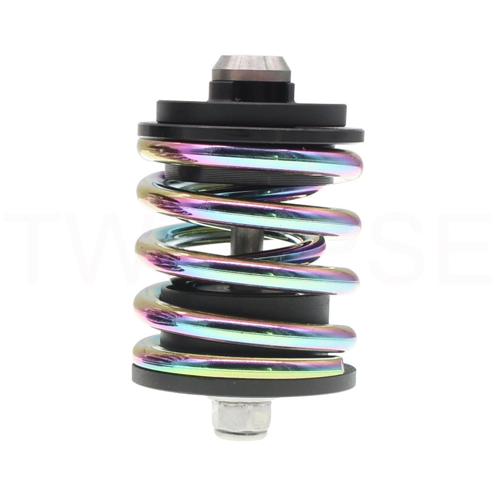 TWTOPSE Bicycle Bike Double Layer Rear Shock For Brompton 3SIXTY Folding Bike Cycling 2 Spring Suspension Rear Shock Alloy Pad