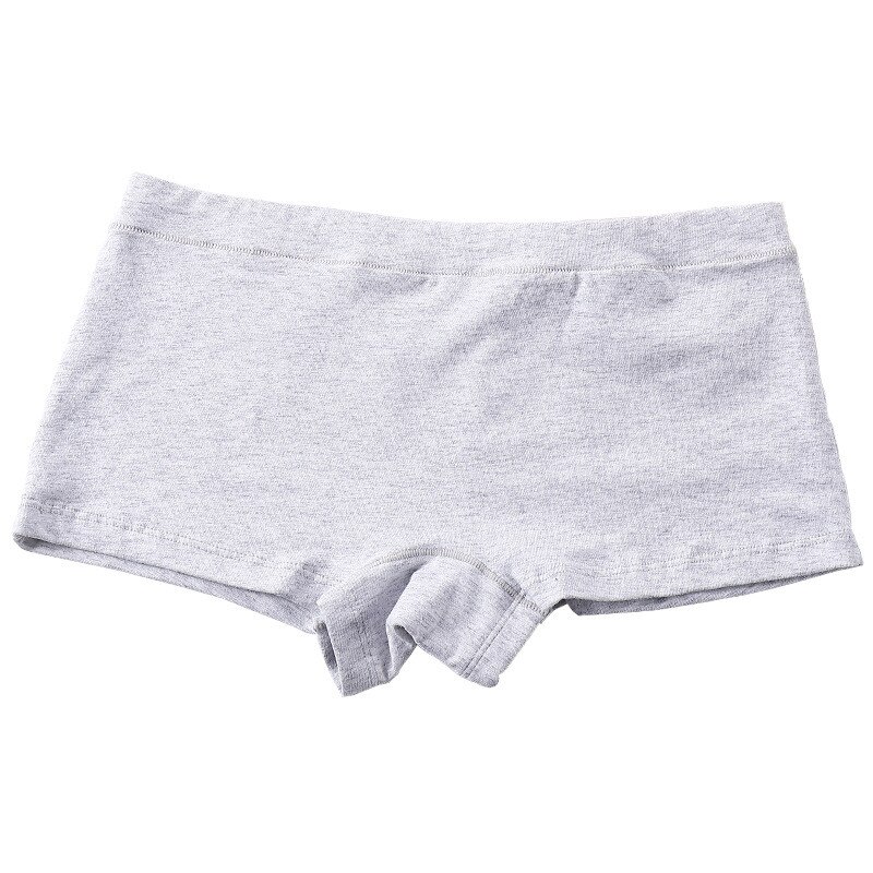 4color Womens Breathable Safety Short Pants Cotton Seamless Mid-Rise Solid Cotton crotch Girls summer Necessary shorts