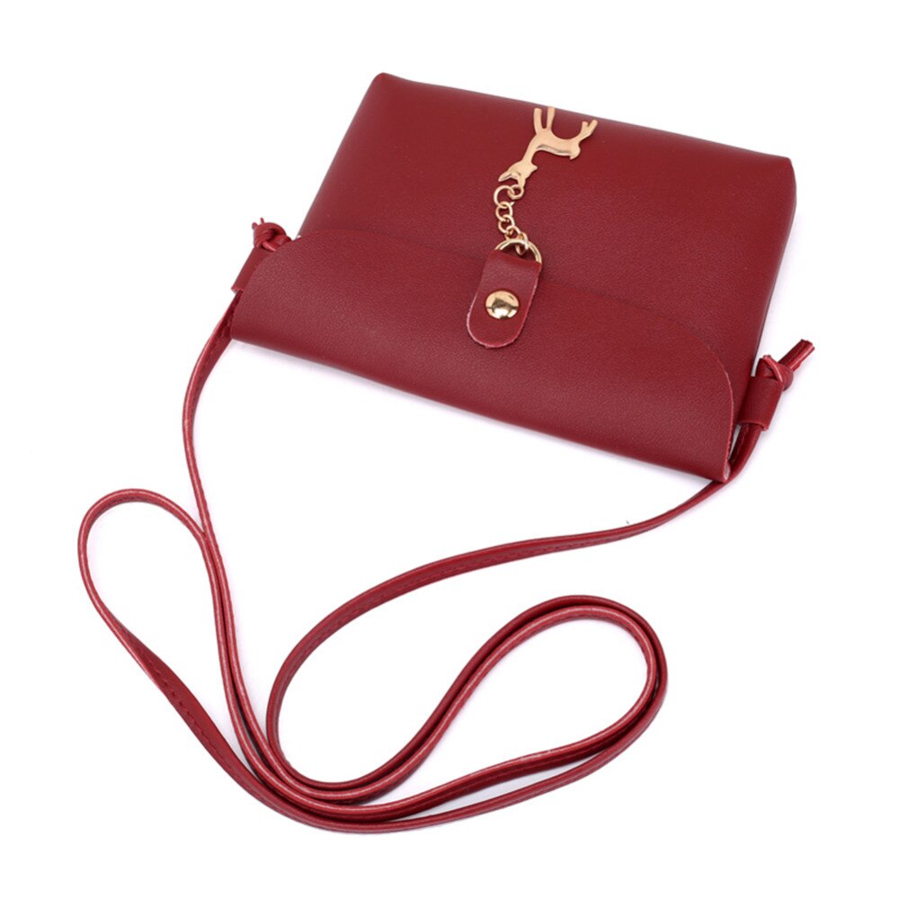 Kleine Vrouwen Tassen Pu Leather Messenger Bag Crossbody Mini Schoudertas Vrouwen Handtas Vrouwen Casual Schoudertassen Bolso Mujer Portemonnee