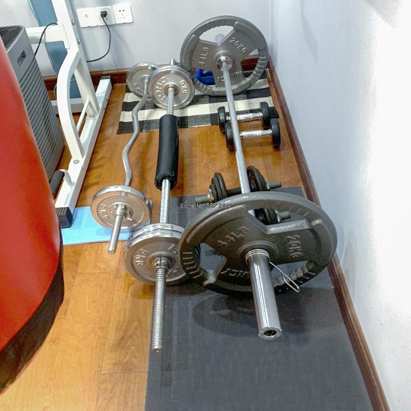 1,2 M/1,5 M Fitness peso una formación Barbell barra estándar de 25mm recto curva pesa barras gimnasio Body para el hogar de equipos de construcción