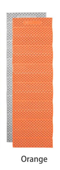 Esterilla ultraligera para acampar, colchoneta plegable de espuma para exteriores, Picnic, senderismo, equipo de senderismo, impermeable: Orange