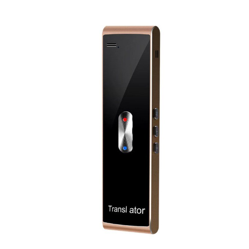 T8s mini pocket instant voice vertaler meertalige vertaling bluetooth vertaler: Koffie